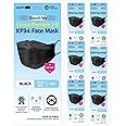 [Happy Life] Premium 3D Black KF94 Face Mask, Good Day, Individual Pack Made in Korea (6)