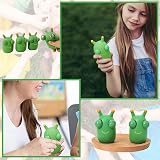 POPOYU Grass Worm Squishy Toy Popping Eyes Stress Relief Squeeze Fidget Novelty view 4