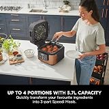 Ninja Speedi 10-in-1 Rapid Cooker Air Fryer 5.7L Copper Black ON400UKCP view 7