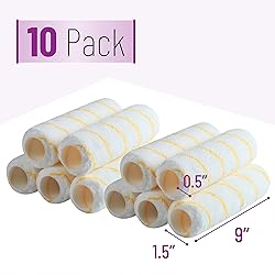 Bates- Paint Roller Covers, 9", Pack of 10, Covers