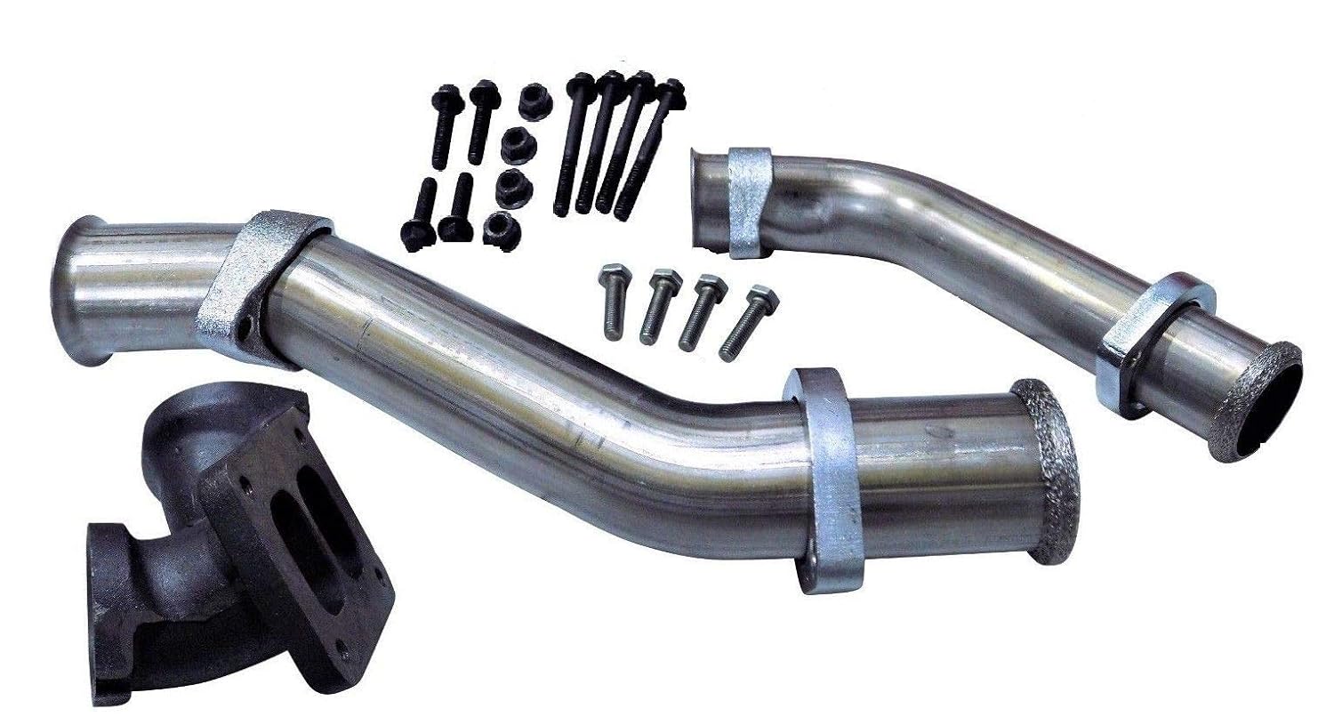 19941997 Ford Powerstroke 7.3L Turbo Diesel Exhaust Up Pipes & Gaskets