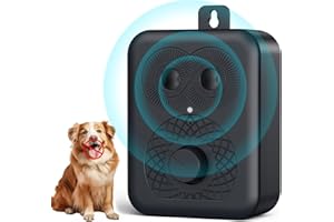 ZIGZAGMARS Anti Barking Device, Ultrasonic Dog Barking Control Device, Dog Barking Deterrent Devices Indoor & Outdoor, Rechargeable Barking Dog Silencer, Bark Box Stop Neighbors Dog from Barking, Safe for Dogs
