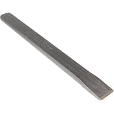 Mayhew Tools 34502 Flat Utility Chisel, 1-1/8" x 12" Carded, Shot Blast Finish