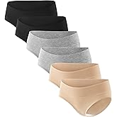 Angelhood Foldable Maternity Underwear for Pregnancy and Postpartum Panties - Under Bump Briefs (Pack of 6, 5, 3)