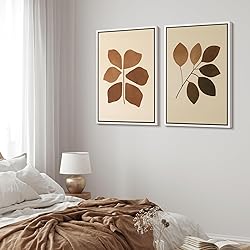 MUDECOR Framed Canvas Print Wall Art Set Minimal