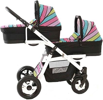 poussette double combi