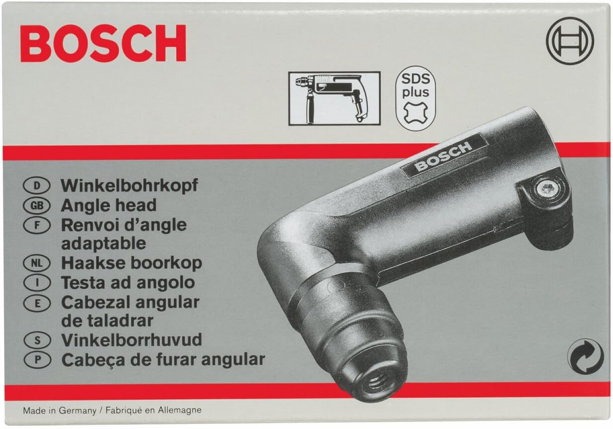 Bosch 1618580000 Angle Drill Head for Light Rotary Hammers with SDS Plus Toolholder, Black, 11mm - Image 3