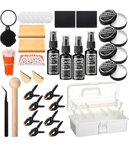 Amazon.com: ZOXY Trading Card Cleaning Kit – Boost Grading Score