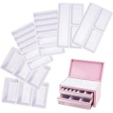 6 PCS Tool Box Organizer Tray for Kobalt 2-Drawer Mini Tool Box with Black Ball Bearing Slide, ABS Plastic Drawer Insert for Tool Box, Toolbox Organization Accessory (Box NOT Included)