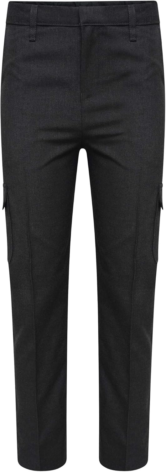 boys school cargo trousers