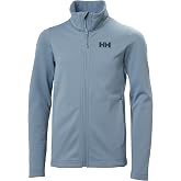 Helly Hansen Kids Fleece Jacket | Water-resistant, lightweight jacket with breathable fabric, adjustable hood and reflective details for active kids