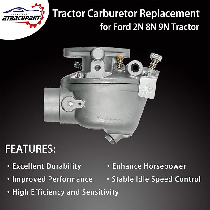 Replacement Parts Cciyu Carburetor For 1942 1947 Ford Tractor 2n 1947 1952 Ford 8n Tractor 1939 1942 Ford Tractor 9n Oem Tsx241a Tsx33 Tsx241b Fuel System