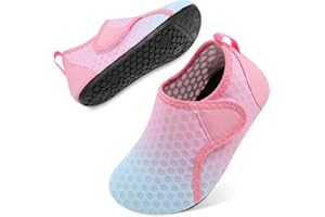 Besroad Kids Water Shoes Girls Boys Quick Dry Aqua Socks Barefoot Non Slip Beach Swim Surf Shoes