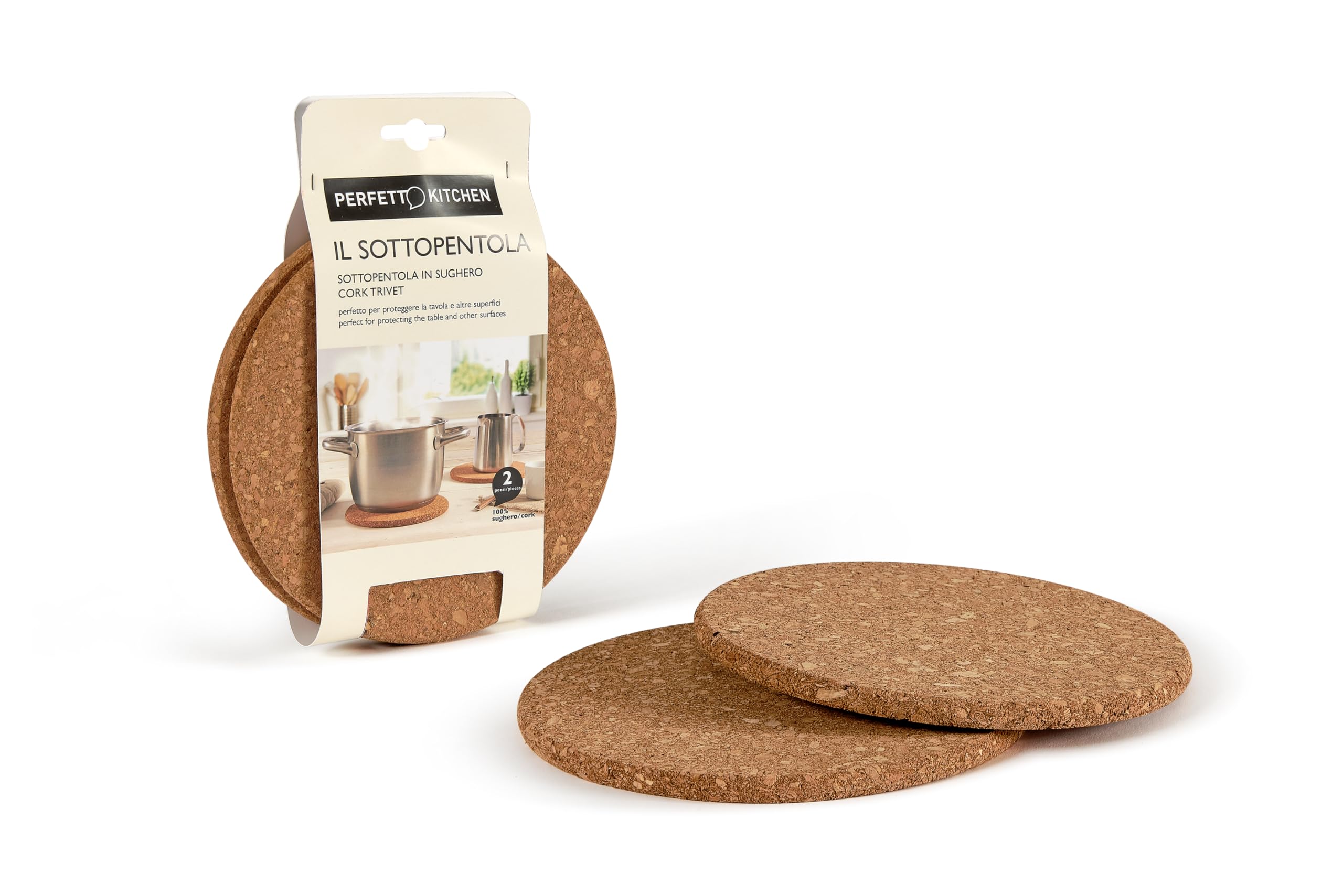 Perfetto trivet Cork, Natural,