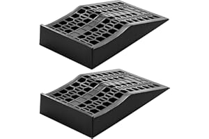 VEVOR Car Ramps, 2 PCS 20000 lbs GVW Capacity, 2.6 in Lift Height, Portable Low Profile Car Service Ramps for Home Garage Mai