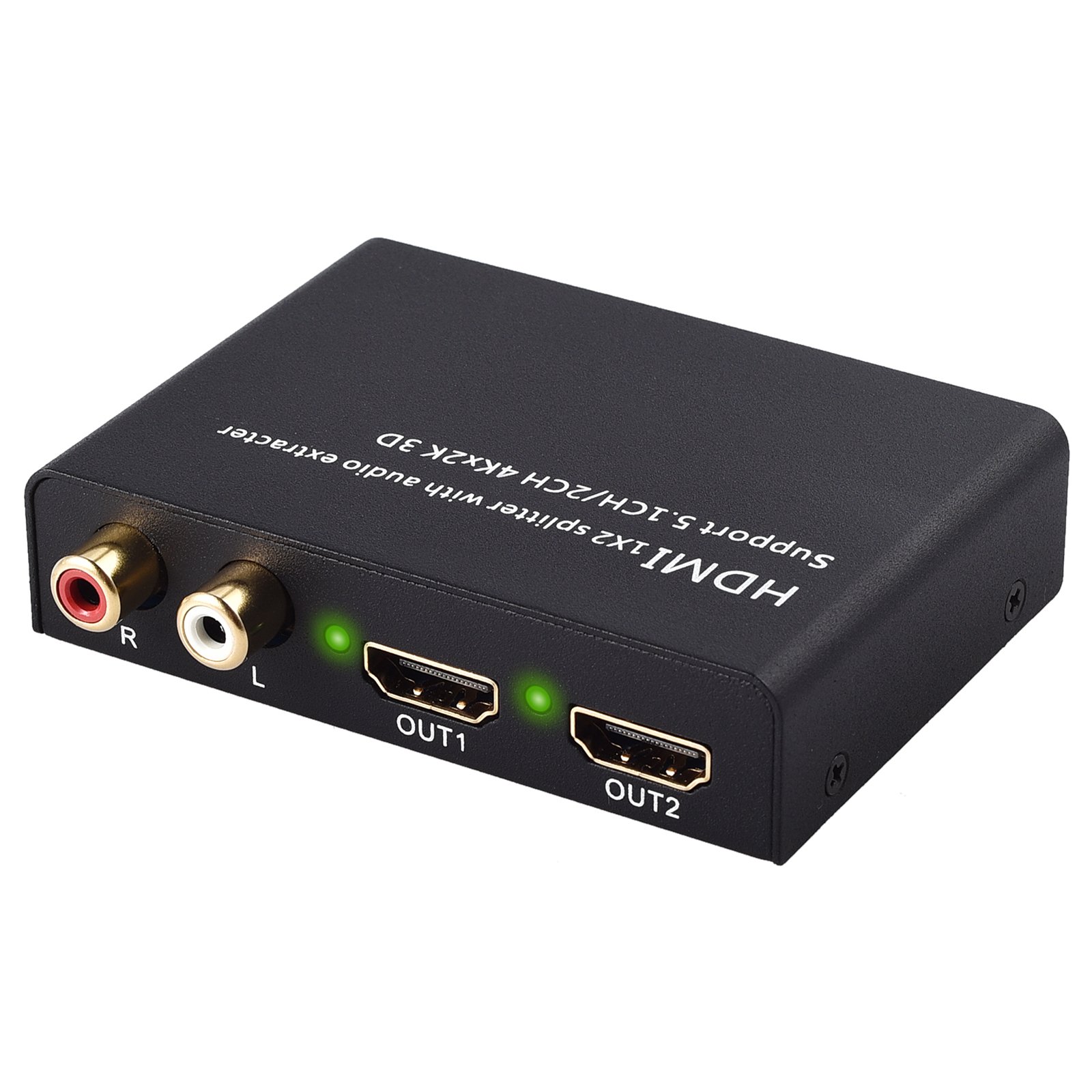 Neoteck DAC HDMI to Optical SPDIF Toslink Converter + 2 Way HDMI Splitter 4Kx... eBay