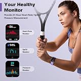 Fitpolo Smartwatch Men Women Bluetooth Call Alexa Heart Rate Monitor Android view 4