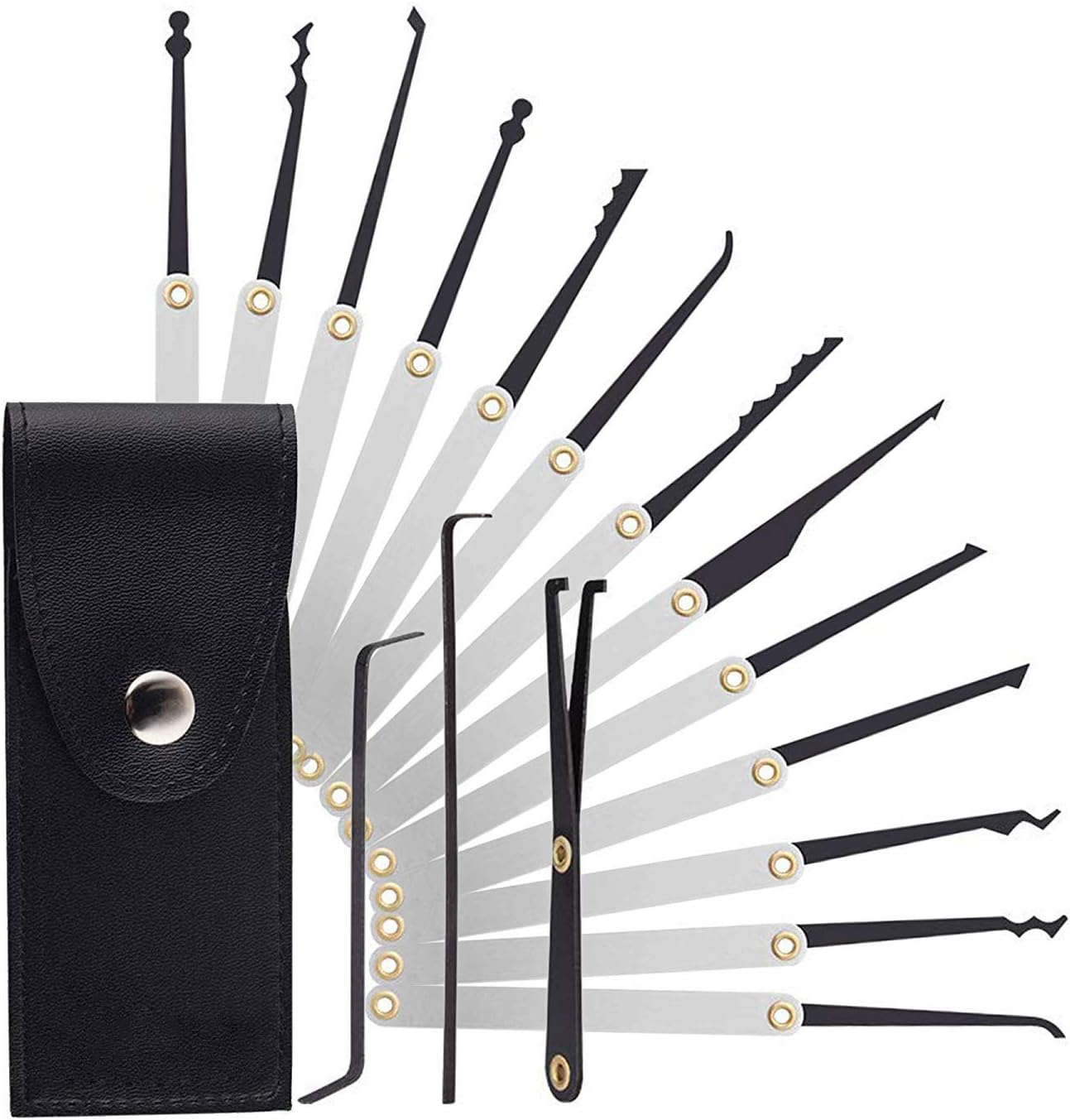 TAGAROS Stainless Steel Multitool Lock Set - 16 PCS