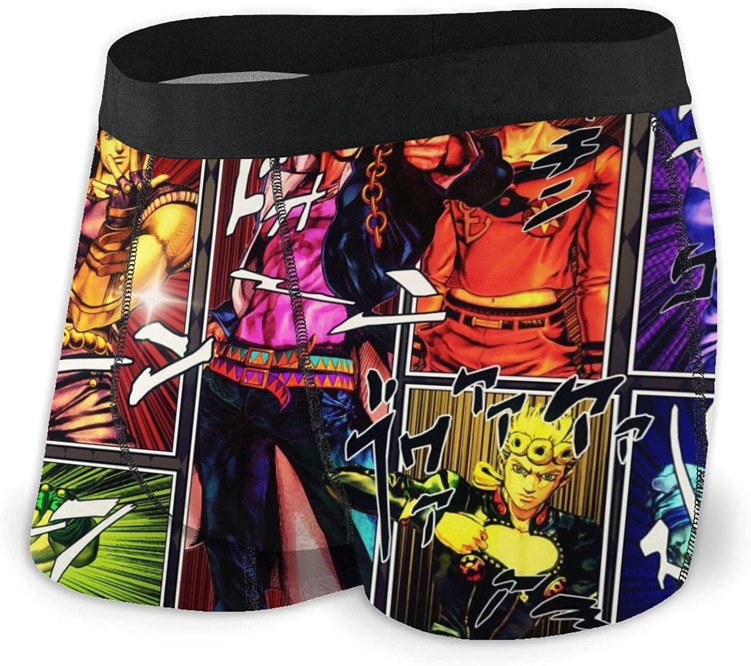 Boxer Briefs For Men Large Anime Jojo'S Bizarre Adventure Mens