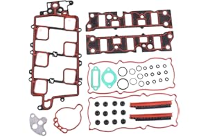 LIMICAR Intake Manifold Gasket Set MIS16203A Compatible with 1997-2008 Pontiac Grand Prix 1997-2005 Buick Lesabre Park Avenue Pontiac Bonneville 2005-2008 Buick Allure Lacrosse