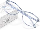 Madison Avenue Blue Light Blocking Glasses Anti Eyestrain UV Glare Women view 1