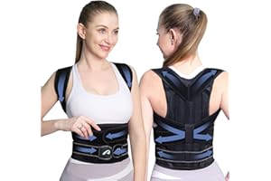 AOFIT Posture Corrector Back Brace for Women and Men Adjustable Full Back Support Shoulder Straightener Braces, Upper & Lower Back Pain Relief - Scoliosis/Hunchback/Hump/Thoracic/Spine Corrector