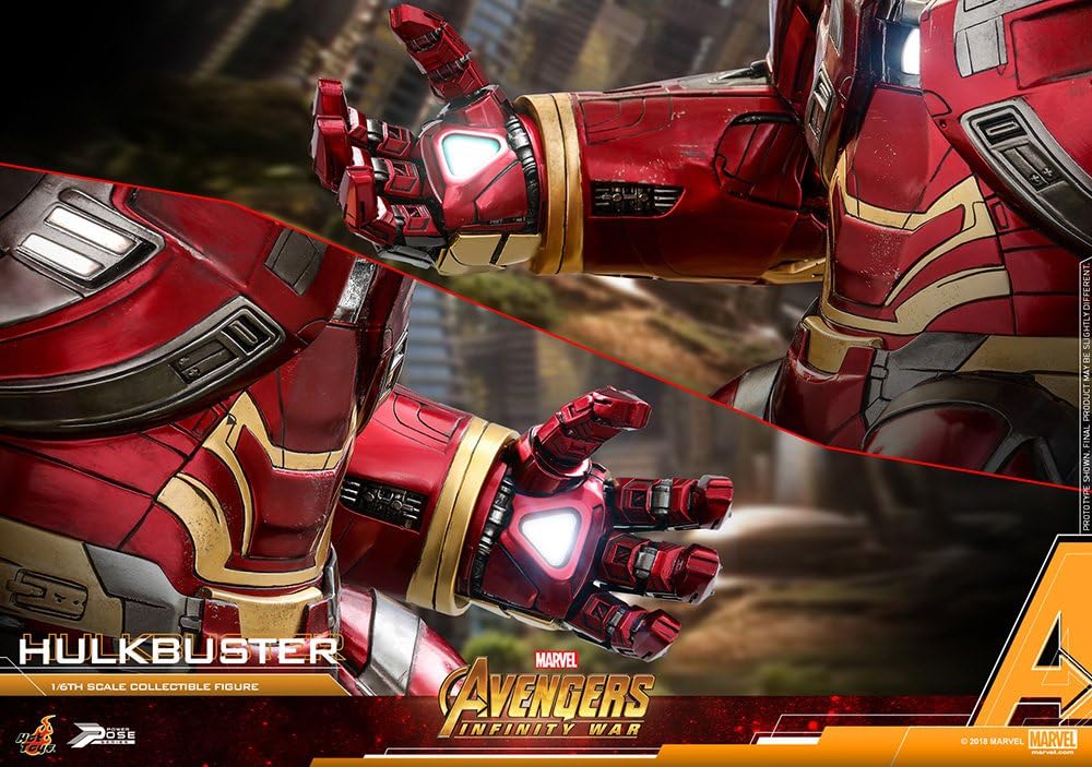 hulkbuster hot toys infinity war