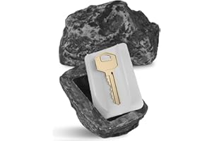 EVERSEE Stocking Stuffers for Men Women Adults - Hide a Key Outdoor Christmas Birthday Gifts for Him Her Wife Mom Who Have Everything Key Hiders Outside Fake Rock Hidden Key Decorative Unique Gadgets Ideas