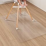 ZPAI Clear Plastic Area Mat for Under High