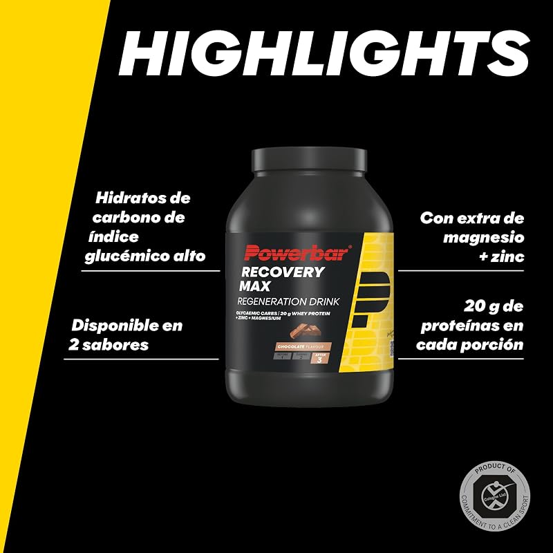 Recovery 2.0 (1144g) Campeón de chocolate Intra y Post-Entrenamiento Post-Entrenamiento