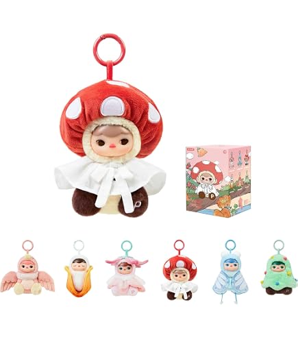 Amazon.com: POP MART PUCKY Forest Party Vinyl Plush Pendant Blind