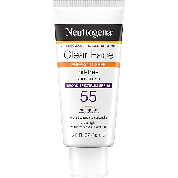 neutrogena clear face sunscreen lotion spf 60