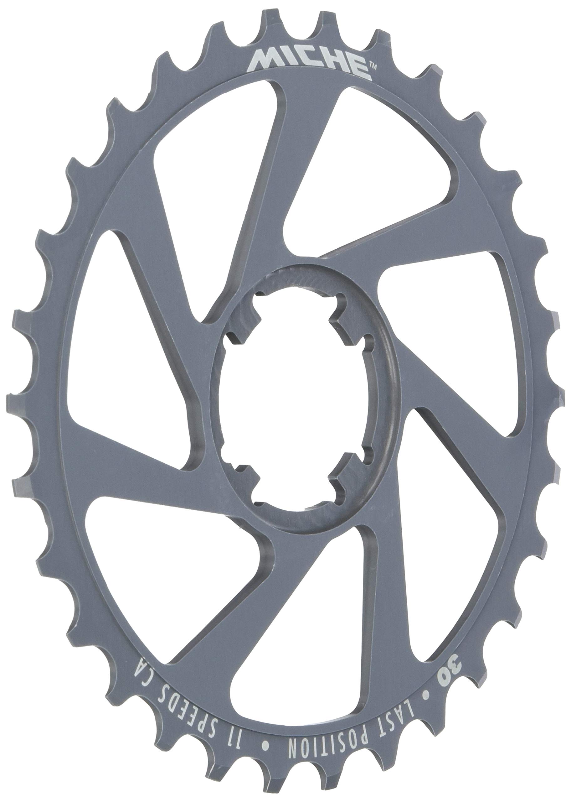 MIC S202562 Unisex Adult Bicycle Sprocket, Black