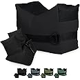 TW TWOD Outdoor Shooting Rest Bags Target Sports Shooting Bench Rest Front & Rear Support SandBag Stand Holders for Gun Rifle
