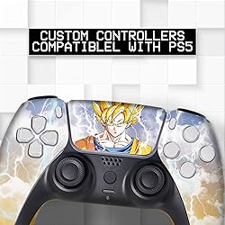 Dbz Go-Ku Custom PS-5 Controller Wireless