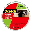 Scotch Indoor Mounting Tape, 0.75-inch x 350-inches, White, 1-Roll (110-LongDC)