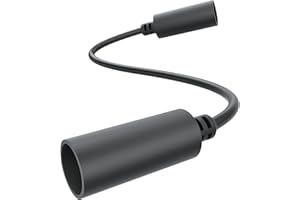 RVMARINEPAT Starlink Mini Female to Female DC Extension Cable, 3M/9.8FT 18AWG Power Cord Adapter with Waterproof Connector for Starlink Mini Accessories & Power Supply Length Extension