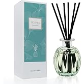 SILVURIA Reed Diffuser,Refreshing Fresh Linen Scent,120ml(4.06 fl.oz) | Summer Collection,with 6 Reed Sticks,Home Fragrance Essential Oil for Bedroom,Kitchen and Office Indoor Decoration
