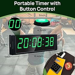 YZ Gym Clock for Home Gym with Start/Stop