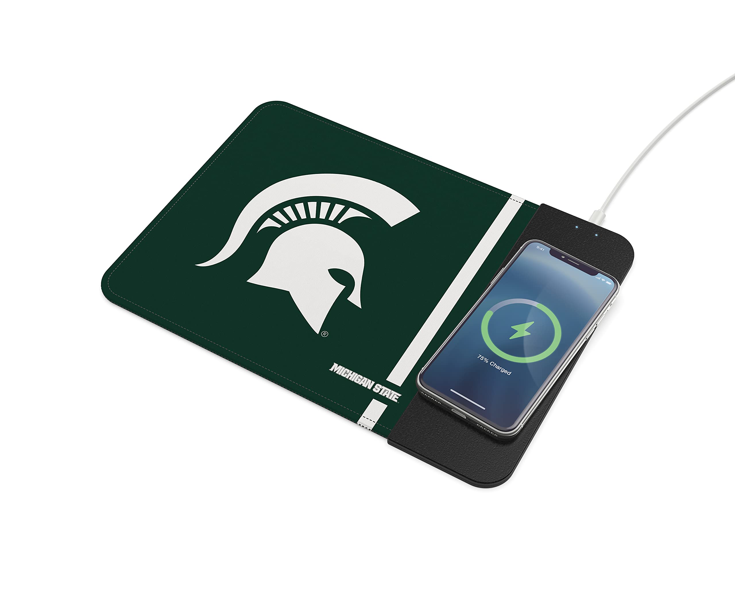 SOAR NCAA Wireless Charging Mouse Pad, Michigan