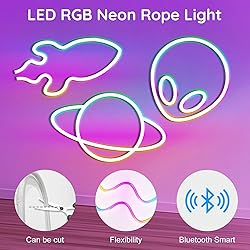 100FTNeon Rope Lights,Flexible Led Rope Lights