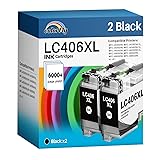LC406XL Ink Cartridges for Brother Printer