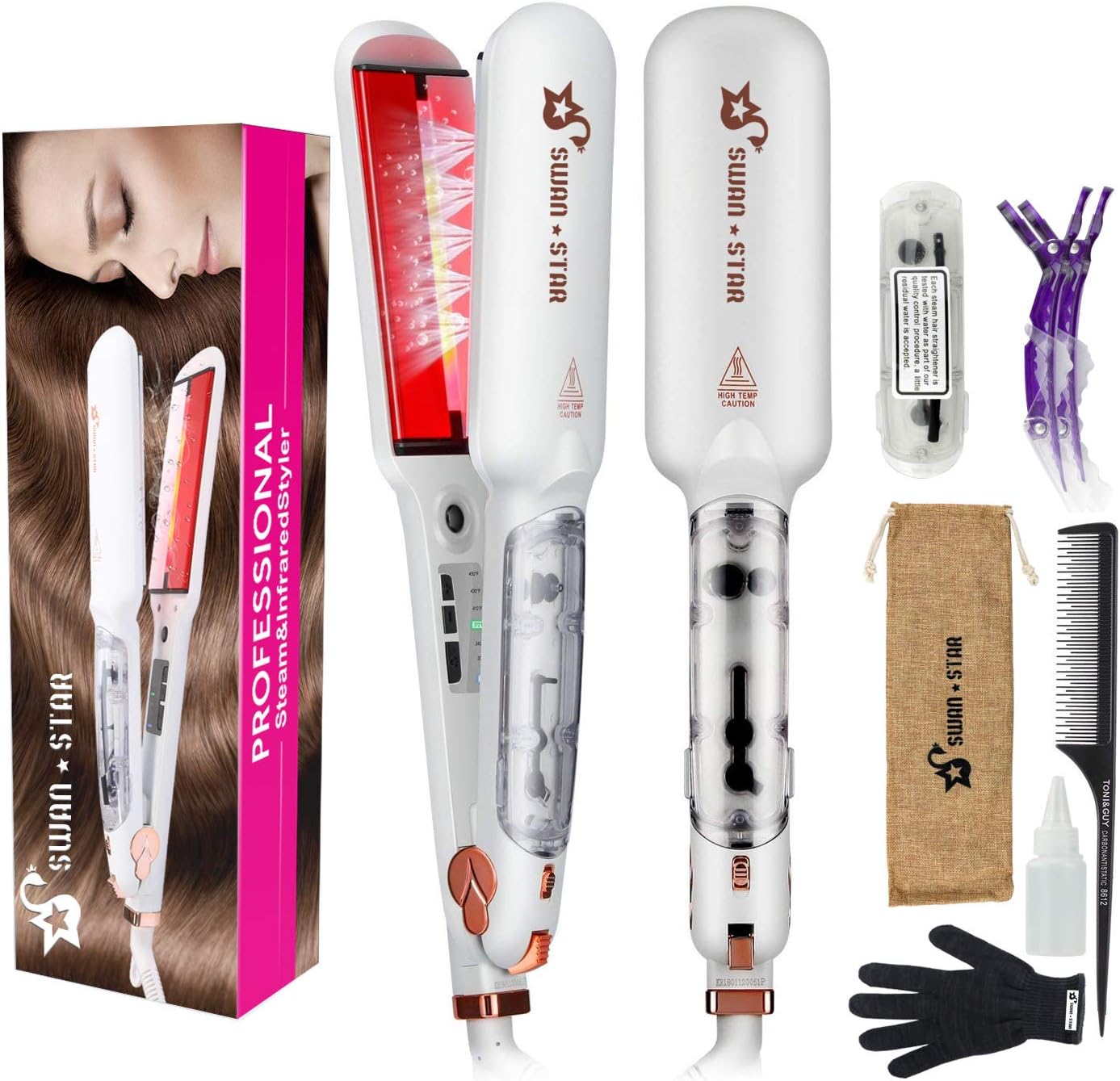 professional steam and infrared styler