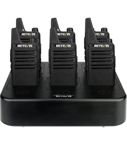 Paquete De 6 Walkie Talkies De Radio Bidireccional Motorola