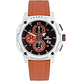 OXFANITE Men's Fashion Watch Silicon Band Business Quartz Watches Luxury Waterproof Luminous Analog Display with Date Chronograph Multifunctional Watch