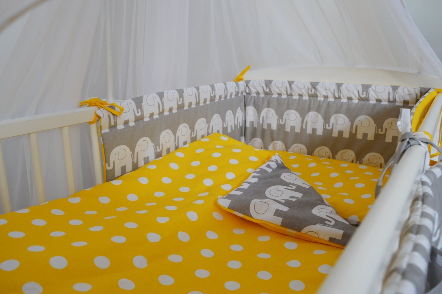 plain cot bedding