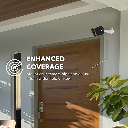 Wasserstein Adjustable Metal Wall Mount Compatible with Arlo