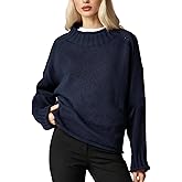 Yimoon Womens Oversized Rollneck Sweater Casual Cable Knit Long Sleeve Chunky Pullover Sweater Fall Winter Knitwear 2026