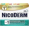 Nicoderm Step 1-21 miligram Clear Patches, 21 Count