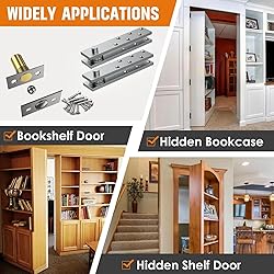 Hidden Door Hinge,Door Pivot Hinges for Hidden Door